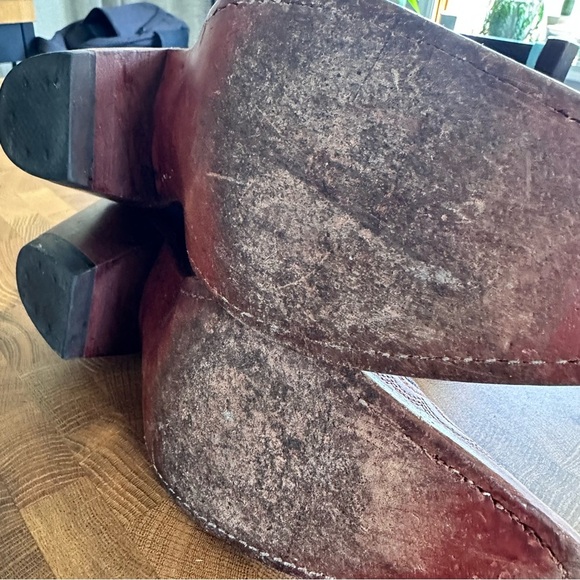 Justin Reba McEntire Chelsea Cognac Tall Top Boot- Women’s Size 7.5B - Picture 6 of 9